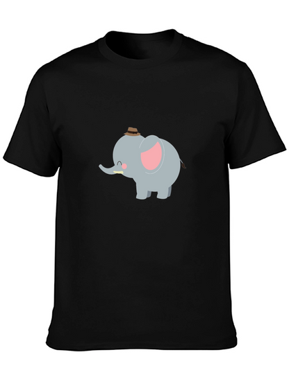 Cute Cartoon Elephant T-Shirt