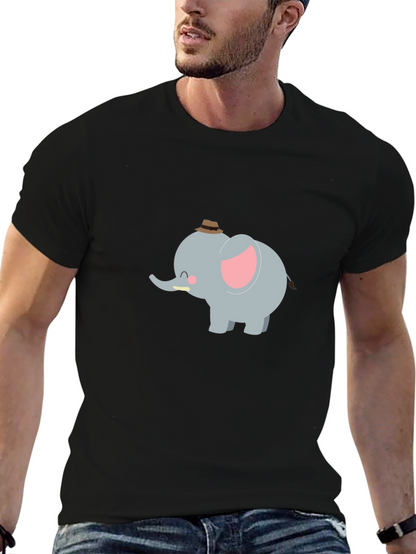 Cute Cartoon Elephant T-Shirt