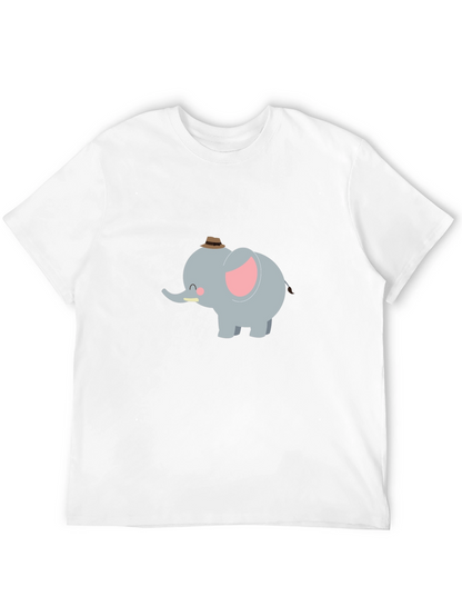 Cute Cartoon Elephant T-Shirt
