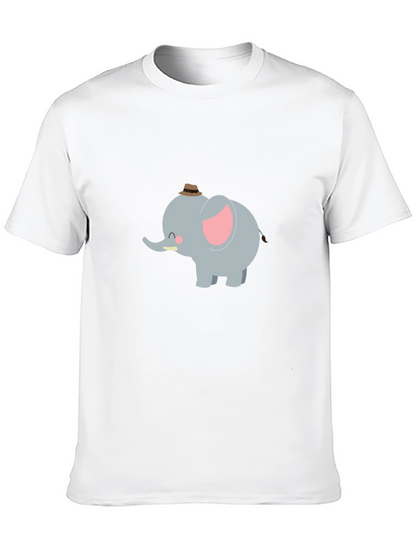 Cute Cartoon Elephant T-Shirt