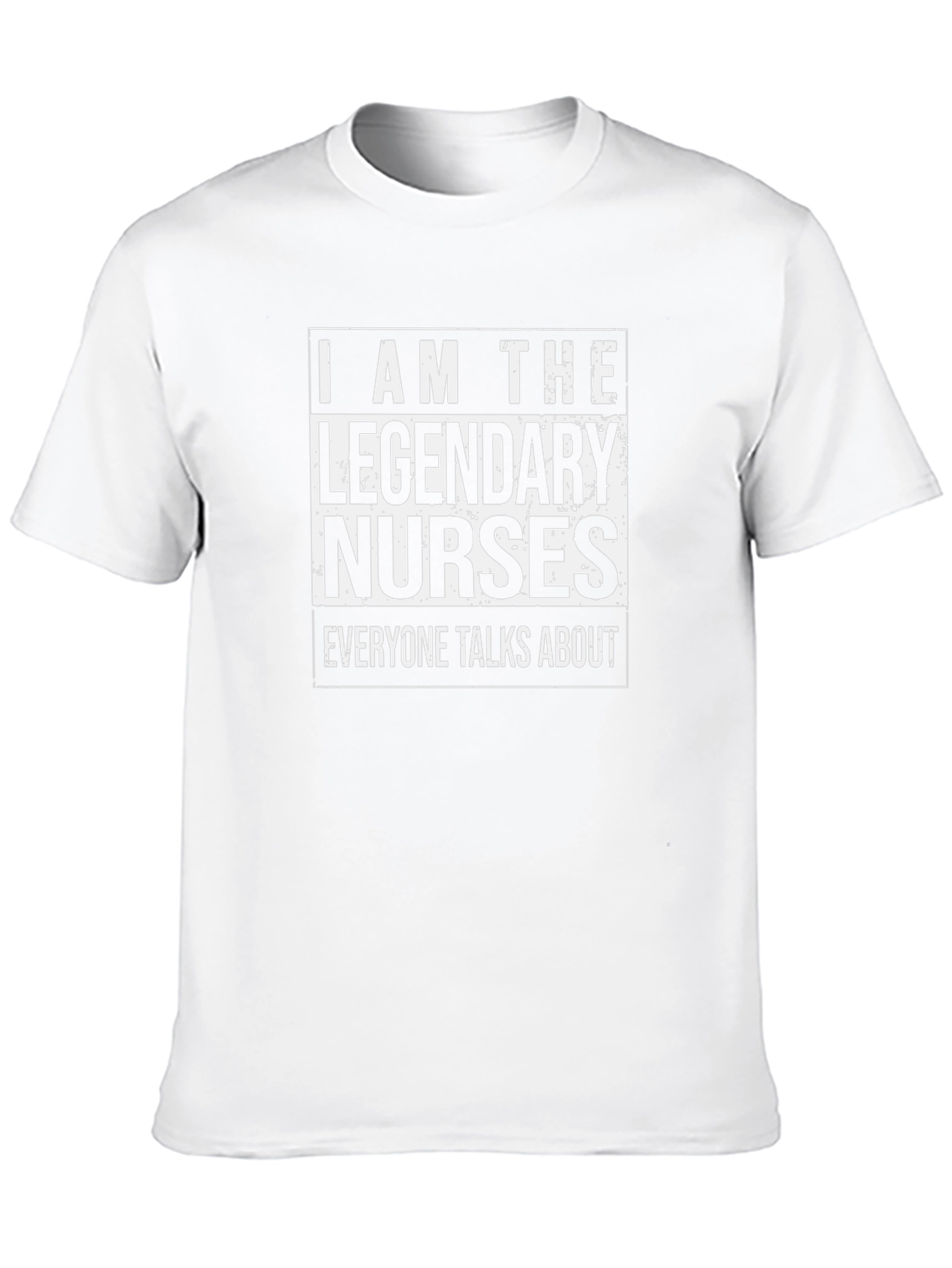 Legendary Nurses T-Shirt - Black Cotton Tee