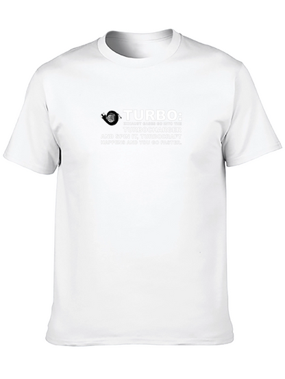Turbocharger Enthusiast Graphic Tee - TurboCraft
