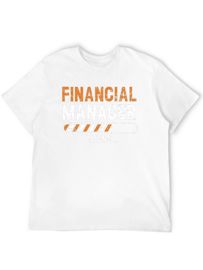 Financial Manager Loading T-Shirt - Black Cotton Tee