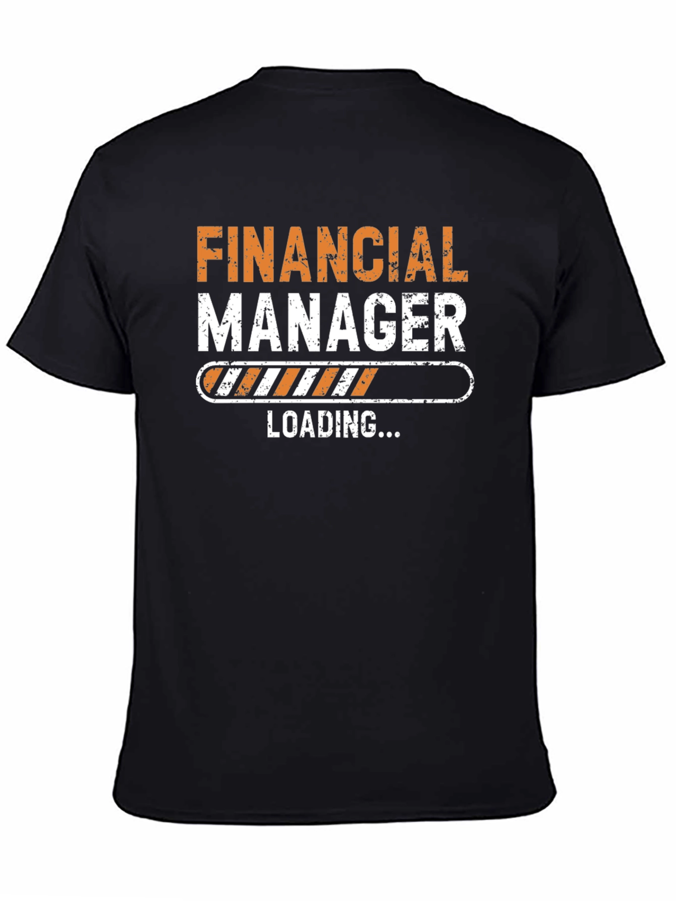 Financial Manager Loading T-Shirt - Black Cotton Tee