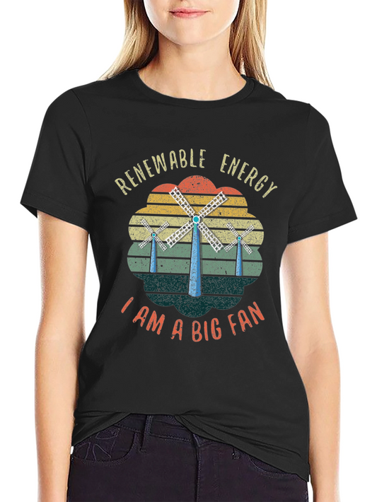Renewable Energy Fan T-Shirt