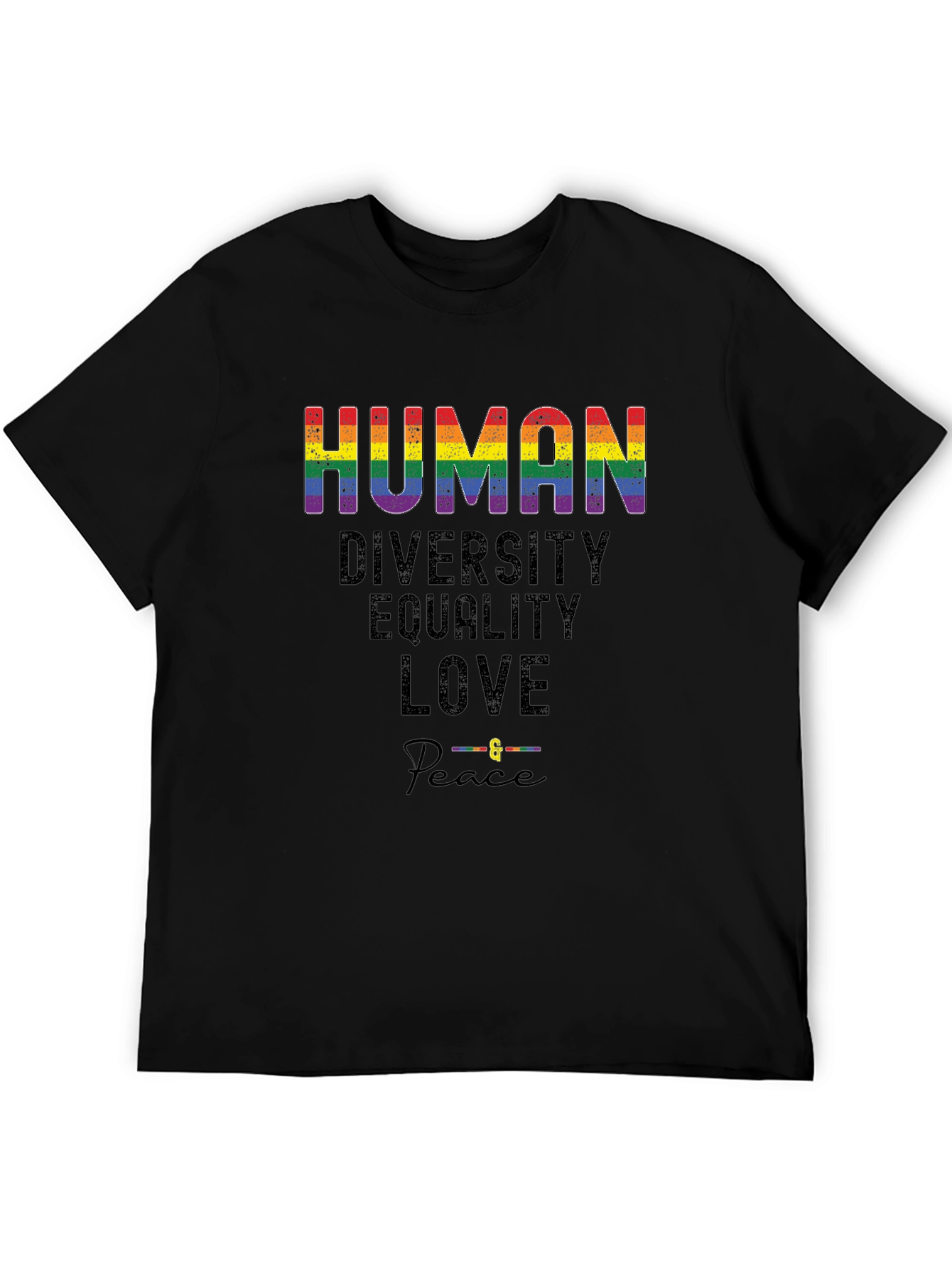 Human Diversity Equality Love & Peace T-Shirt