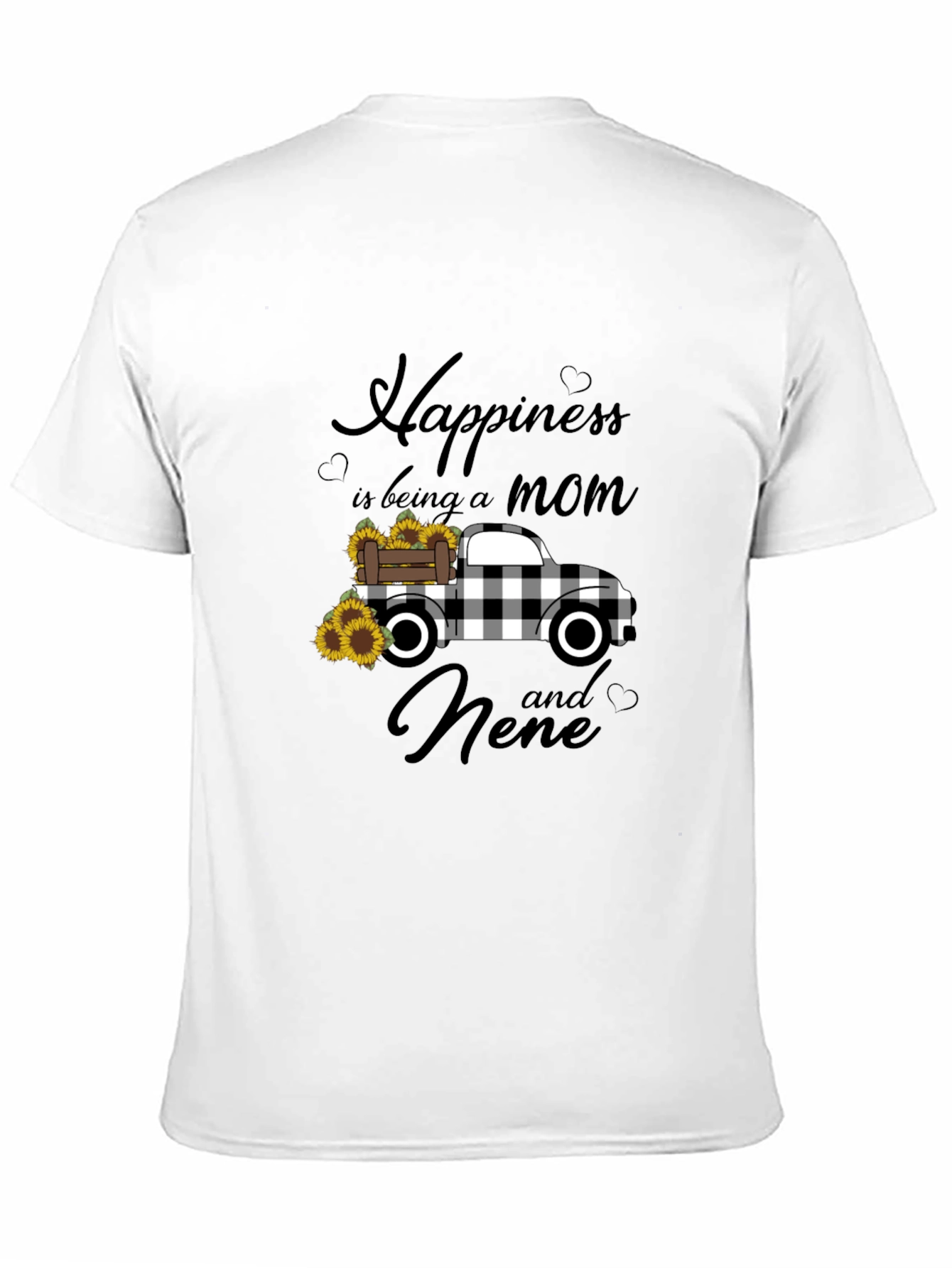 Mom & Nene Happiness T-Shirt: Sunflower Truck Design