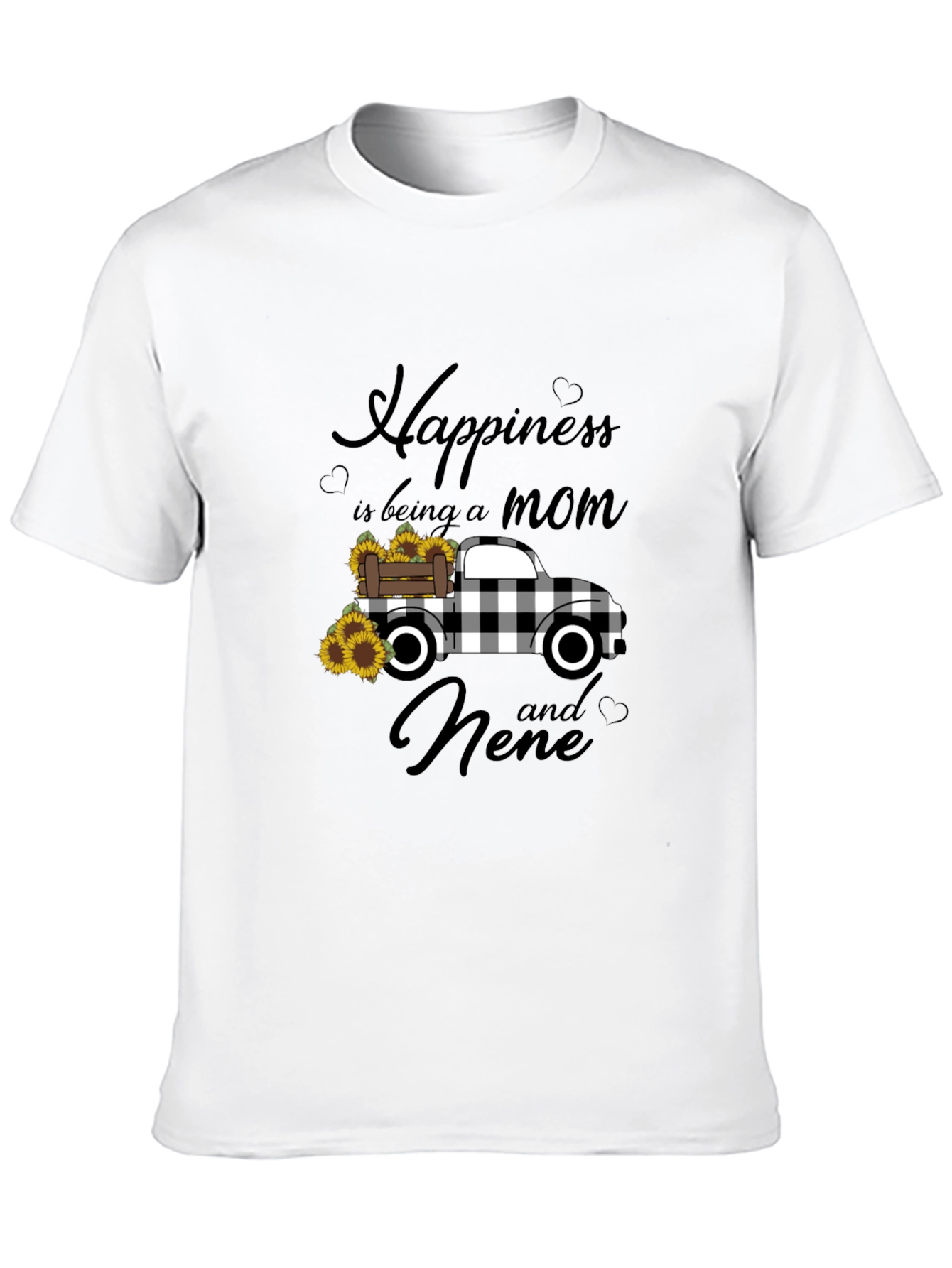 Mom & Nene Happiness T-Shirt: Sunflower Truck Design