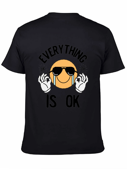 Everything Is Ok Emoji Graphic T-Shirt