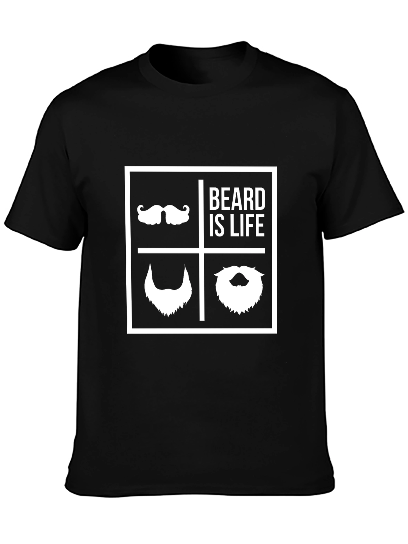 Beard is Life T-Shirt - Stylish Graphic Tee