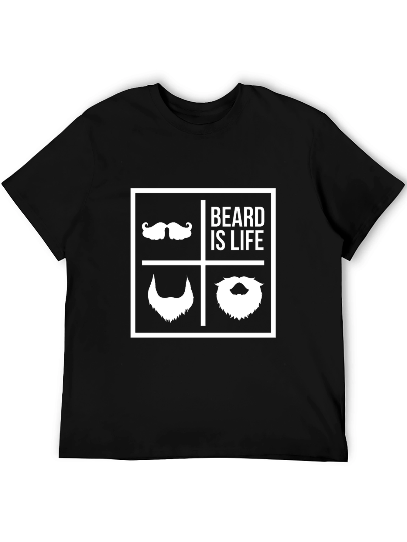 Beard is Life T-Shirt - Stylish Graphic Tee