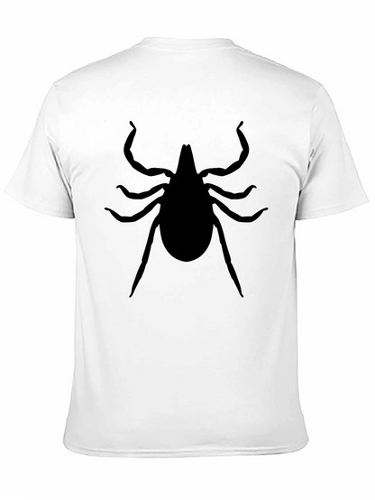 Tick Silhouette Graphic Tee - Unisex Black T-Shirt
