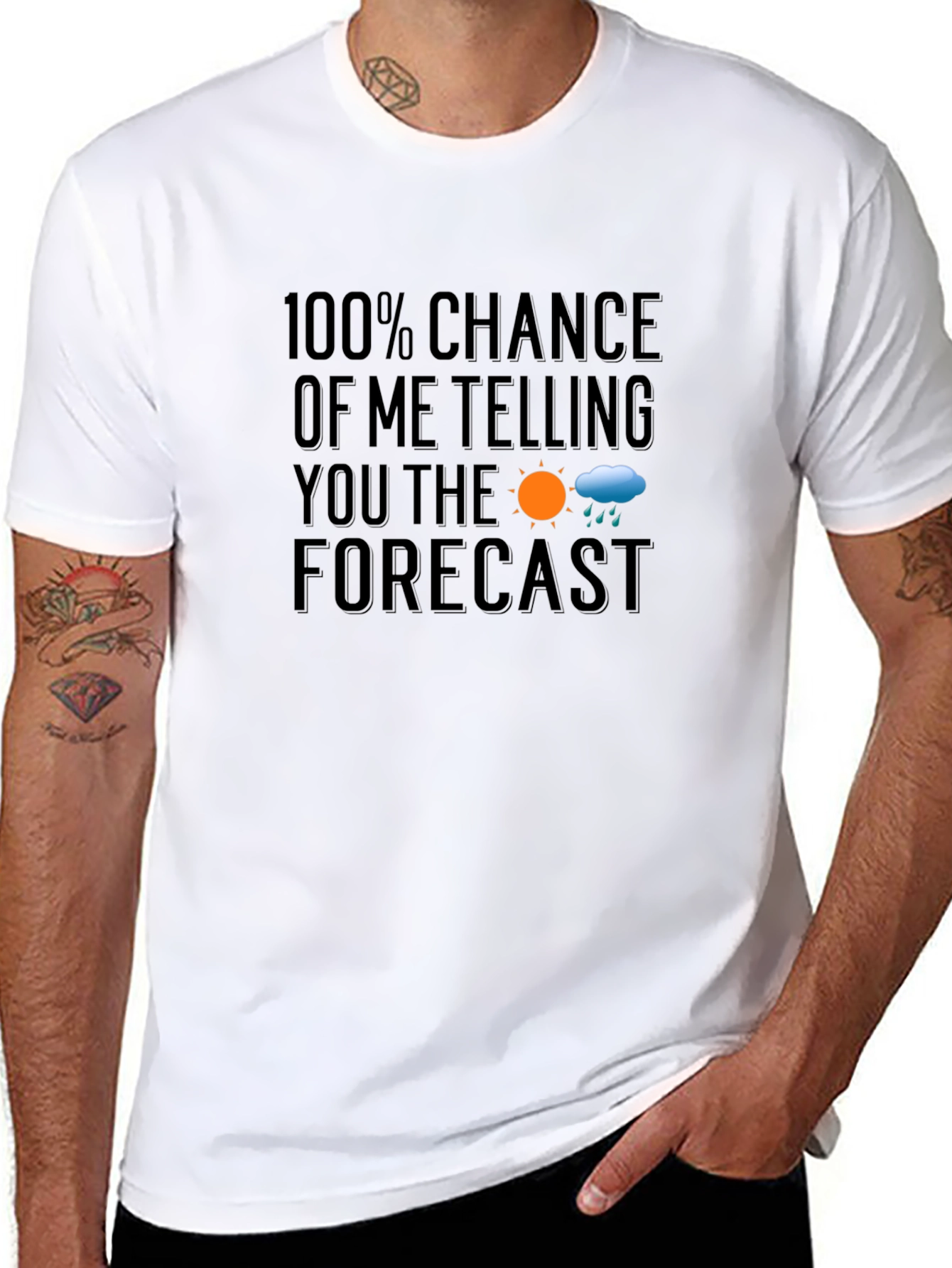 Funny Weather Forecast T-Shirt