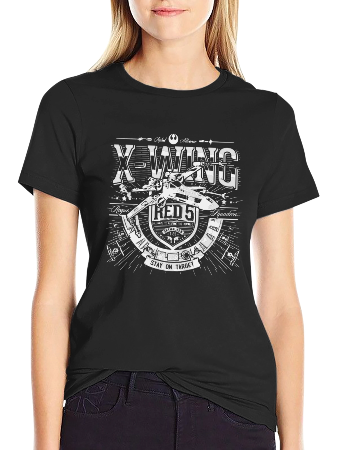 Star Wars X-Wing Rebel Alliance Black T-Shirt
