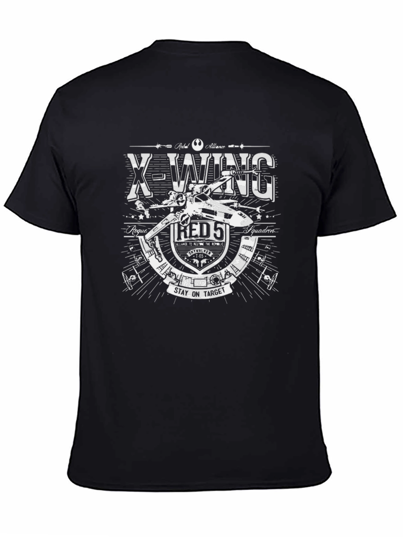 Star Wars X-Wing Rebel Alliance Black T-Shirt