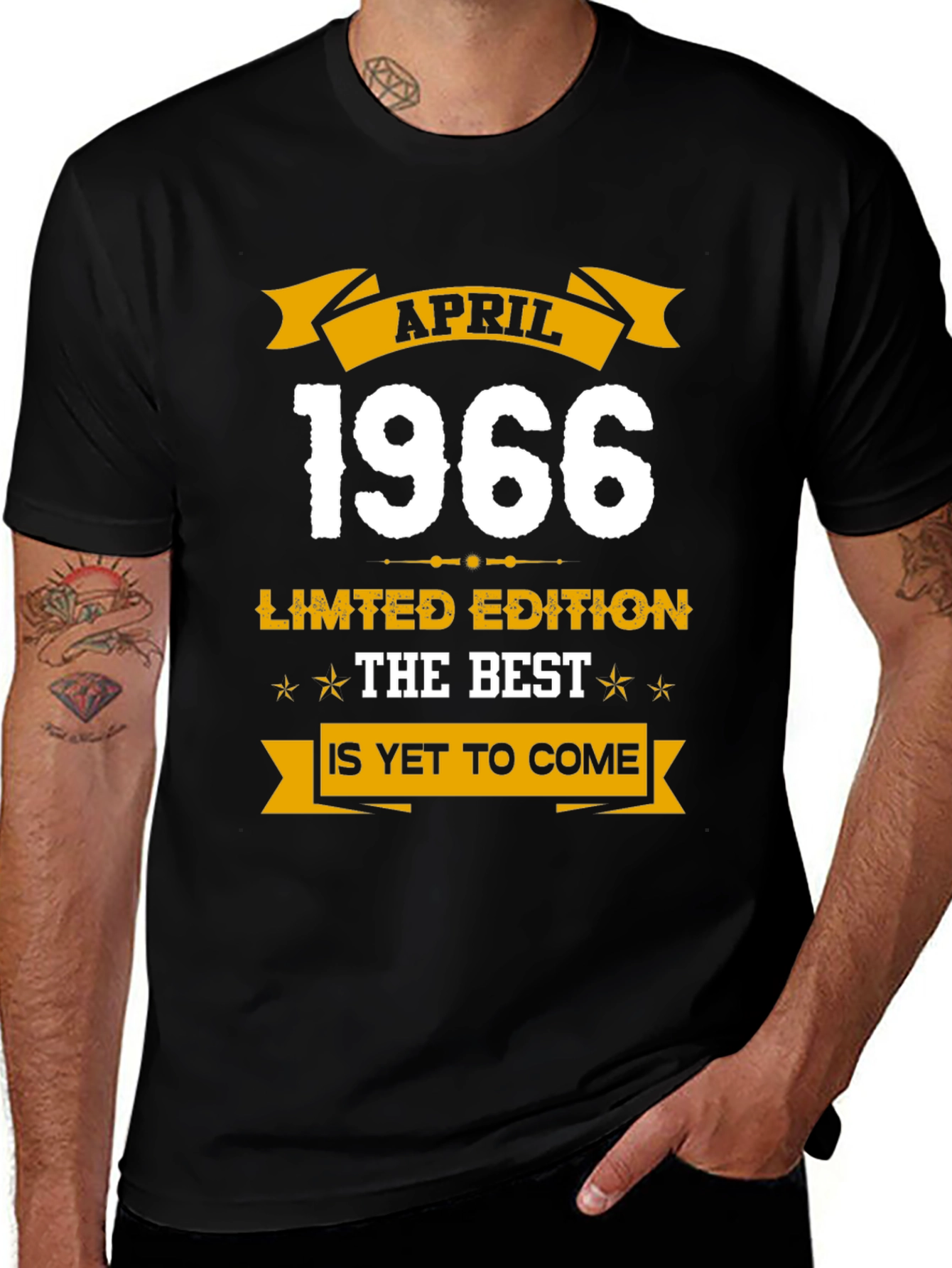 April 1966 Limited Edition T-Shirt - Birthday Gift