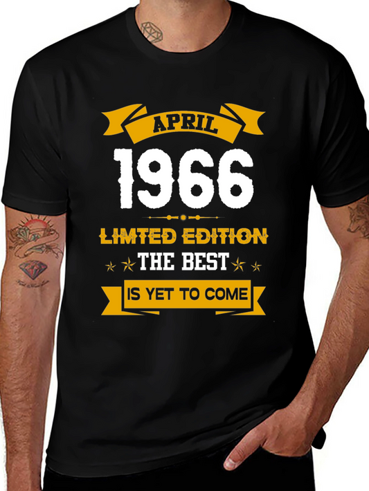 April 1966 Limited Edition T-Shirt - Birthday Gift