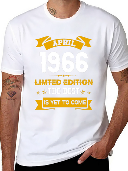 April 1966 Limited Edition T-Shirt - Birthday Gift
