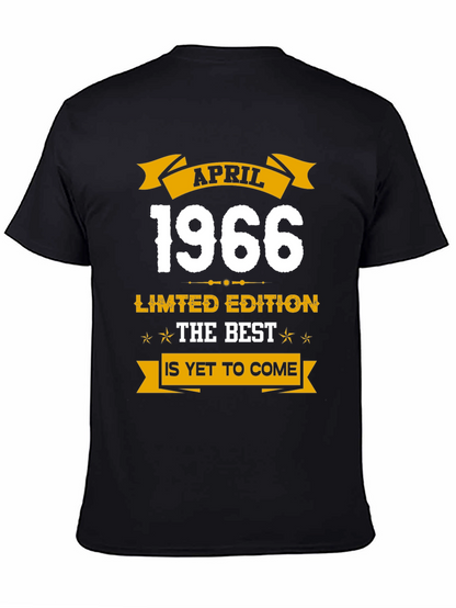 April 1966 Limited Edition T-Shirt - Birthday Gift