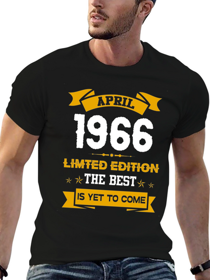 April 1966 Limited Edition T-Shirt - Birthday Gift