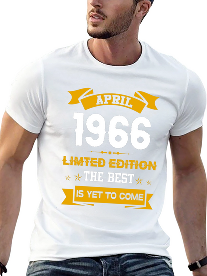April 1966 Limited Edition T-Shirt - Birthday Gift