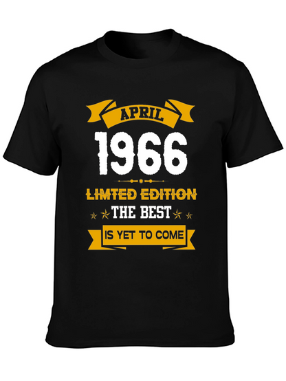 April 1966 Limited Edition T-Shirt - Birthday Gift