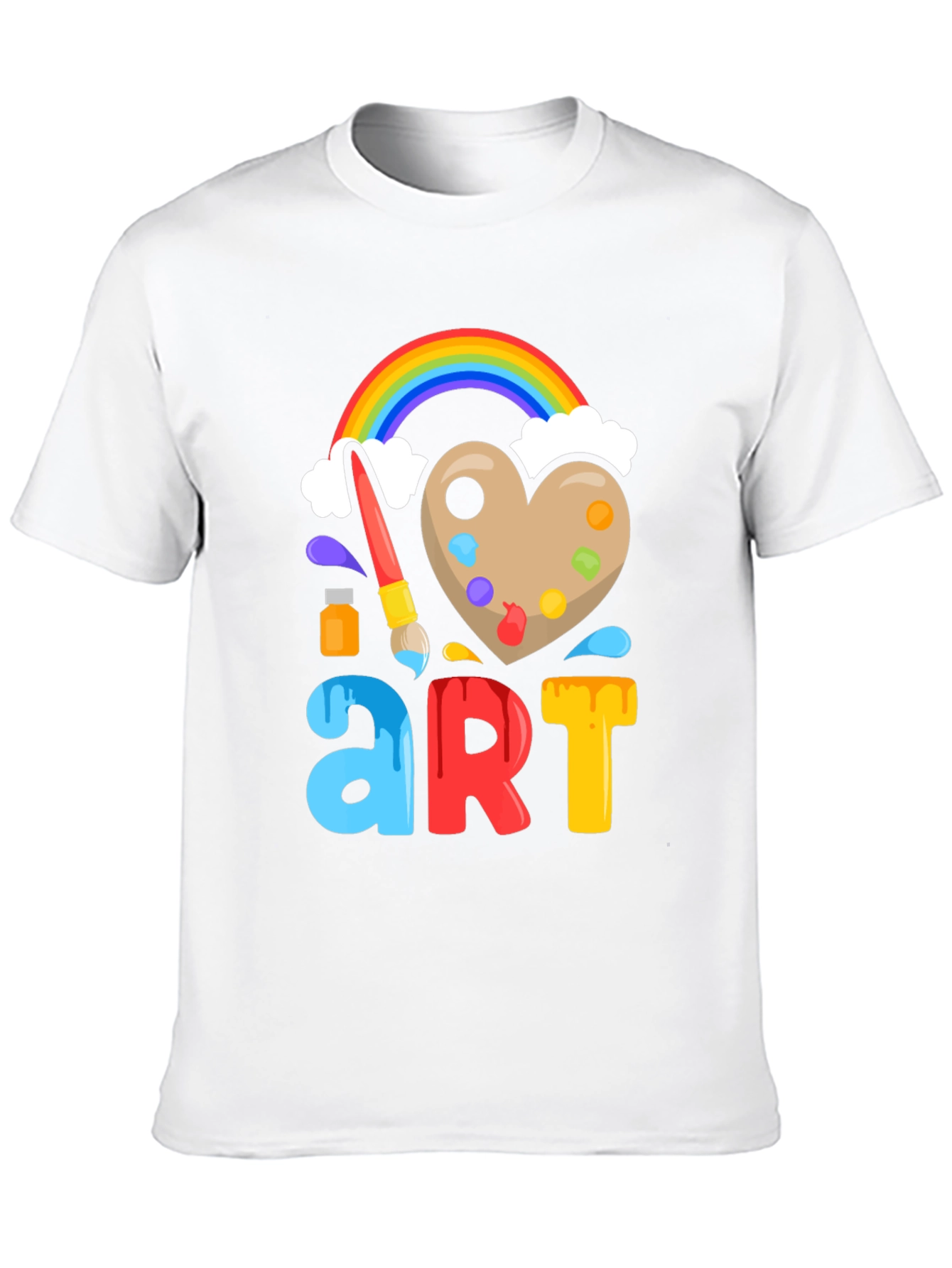 Creative Artist Rainbow T-Shirt