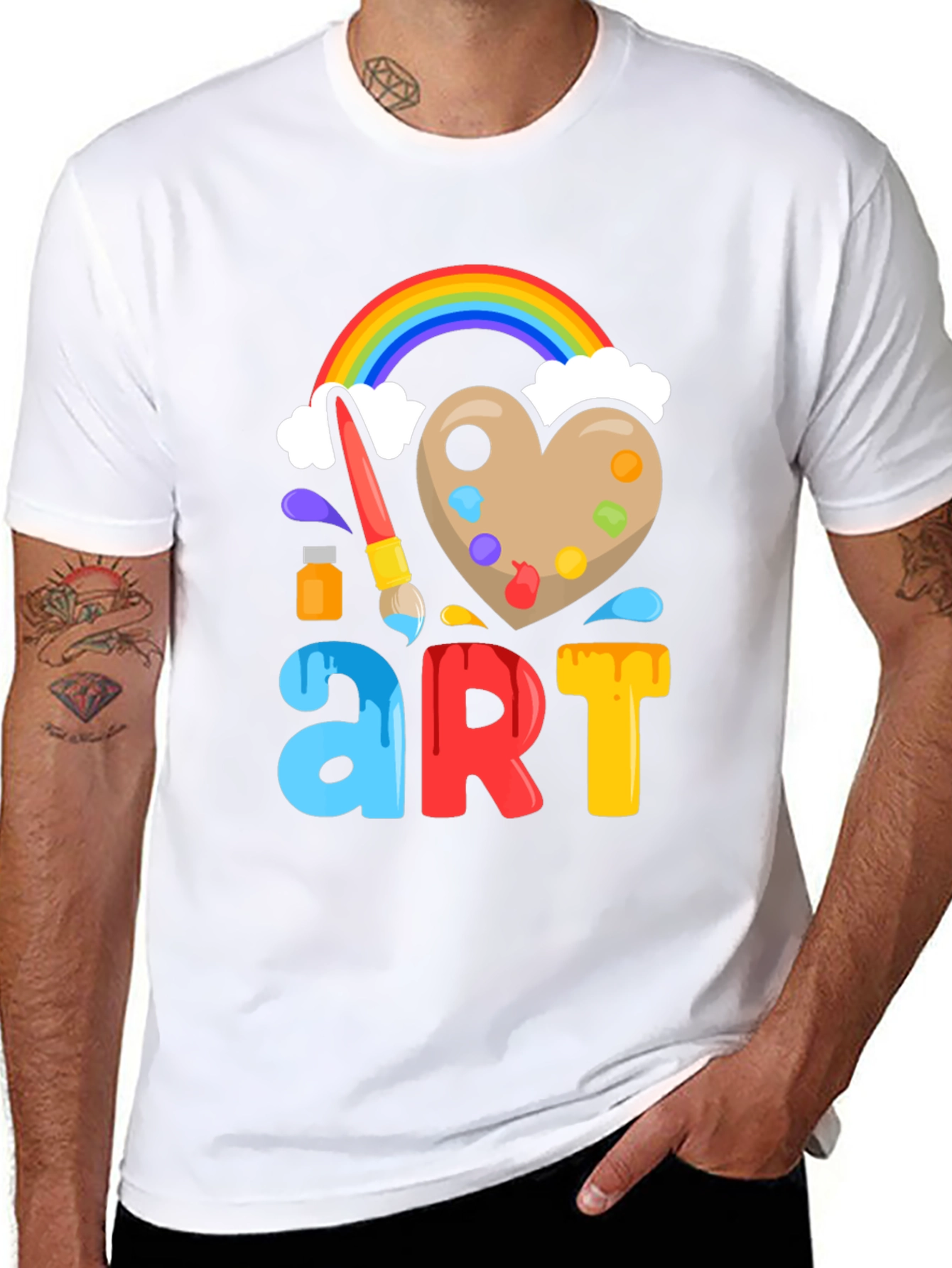 Creative Artist Rainbow T-Shirt