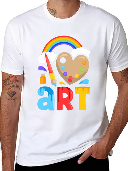 Creative Artist Rainbow T-Shirt