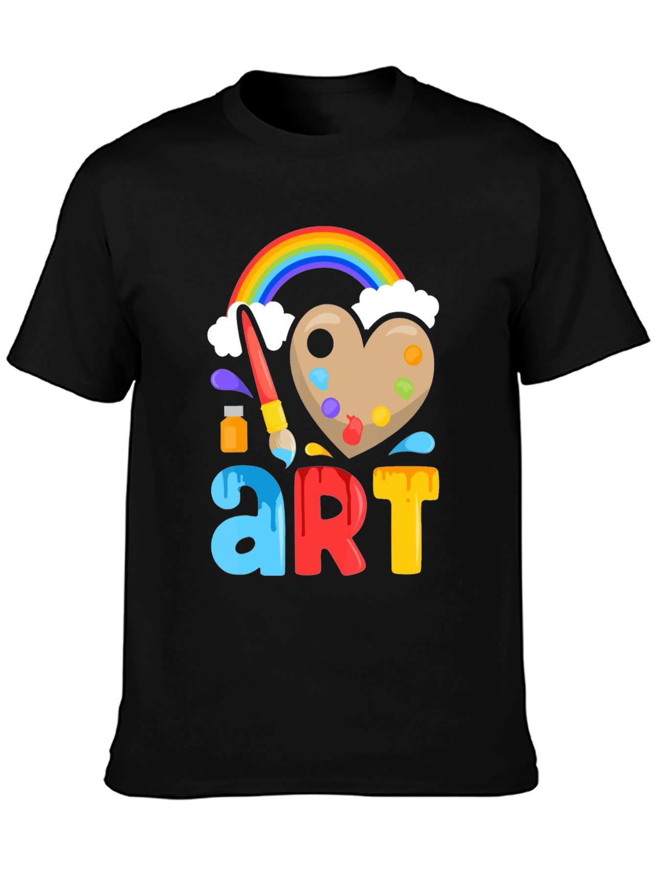 Creative Artist Rainbow T-Shirt