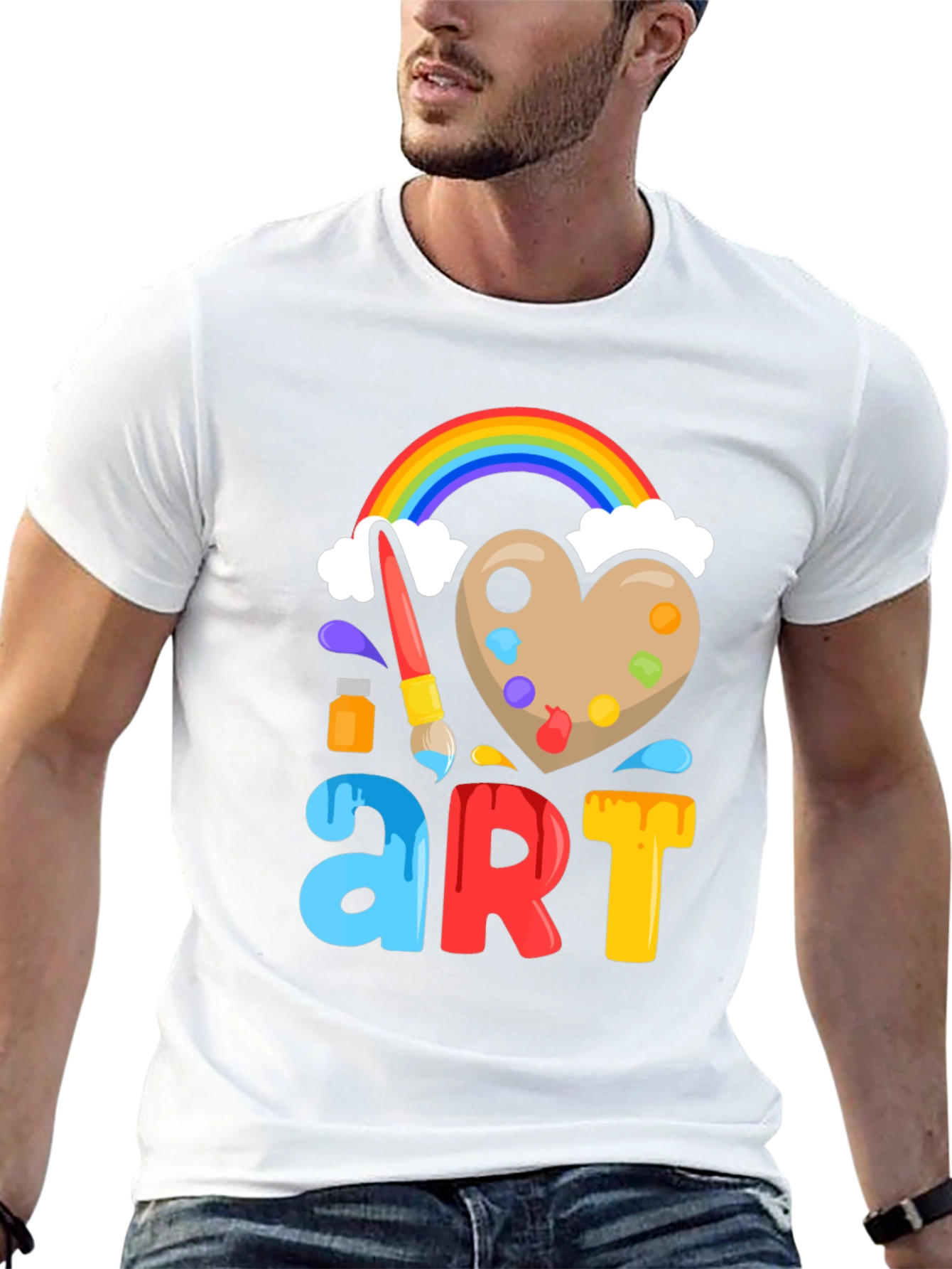 Creative Artist Rainbow T-Shirt