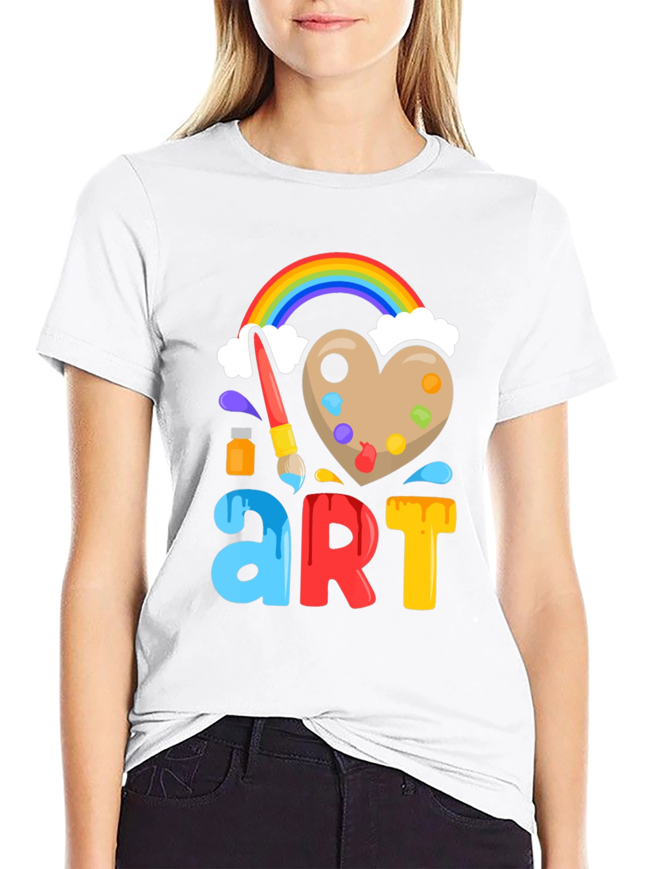Creative Artist Rainbow T-Shirt