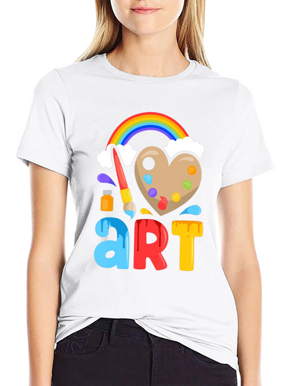 Creative Artist Rainbow T-Shirt