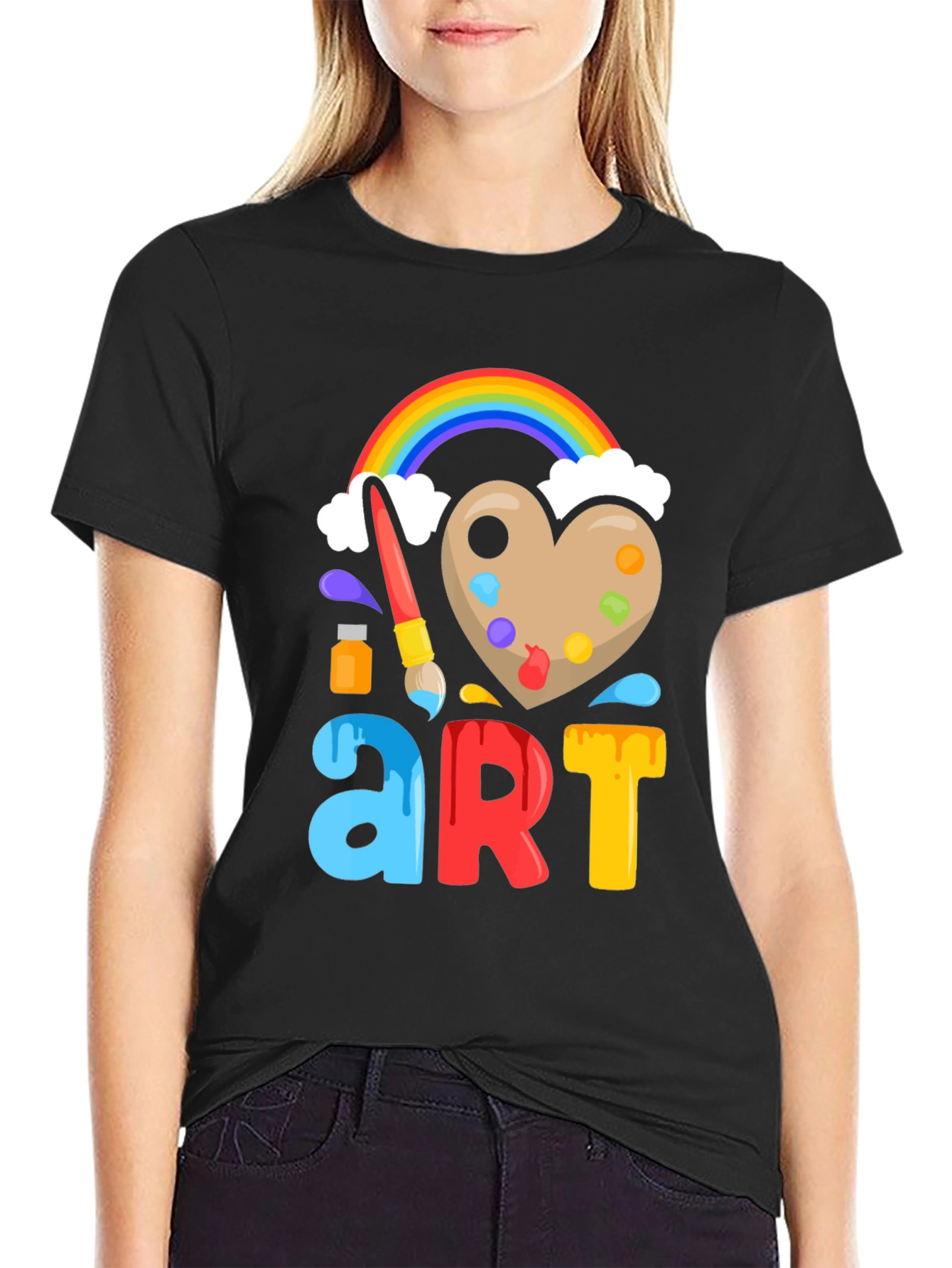 Creative Artist Rainbow T-Shirt