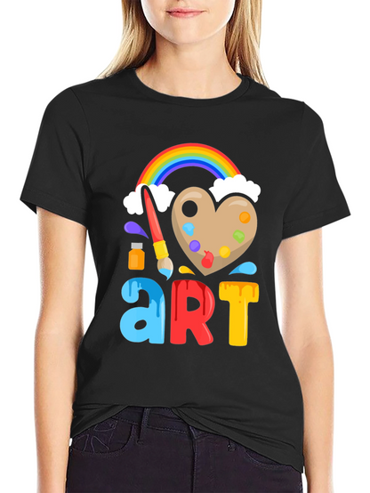 Creative Artist Rainbow T-Shirt