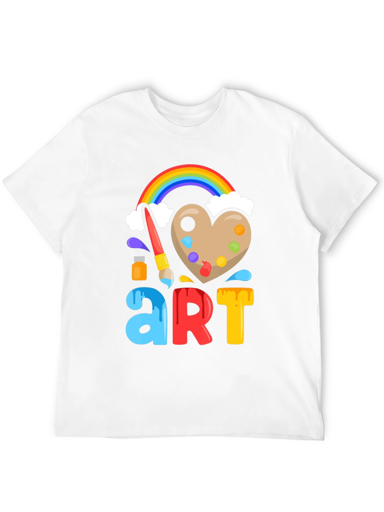 Creative Artist Rainbow T-Shirt