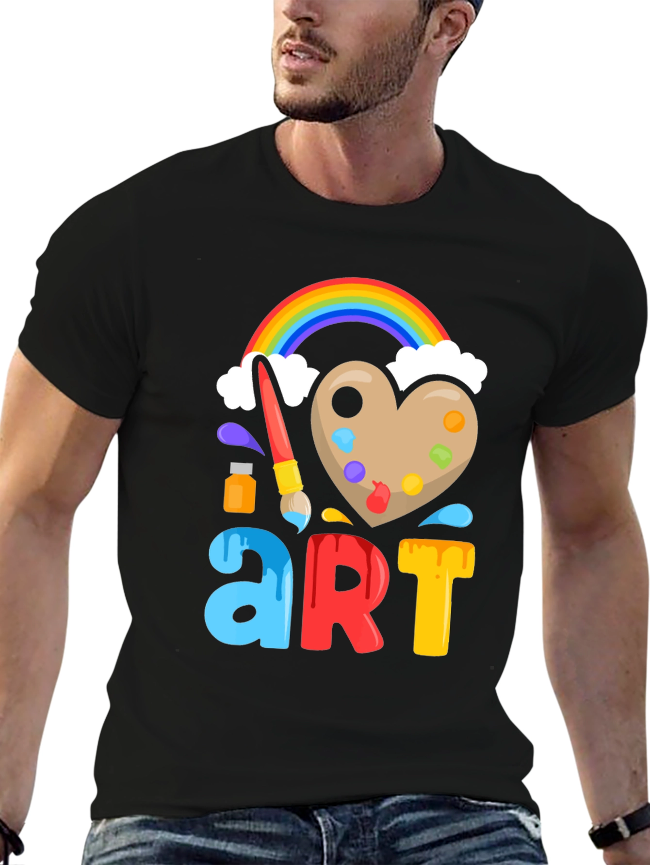 Creative Artist Rainbow T-Shirt