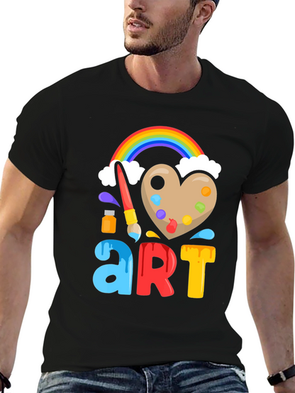 Creative Artist Rainbow T-Shirt