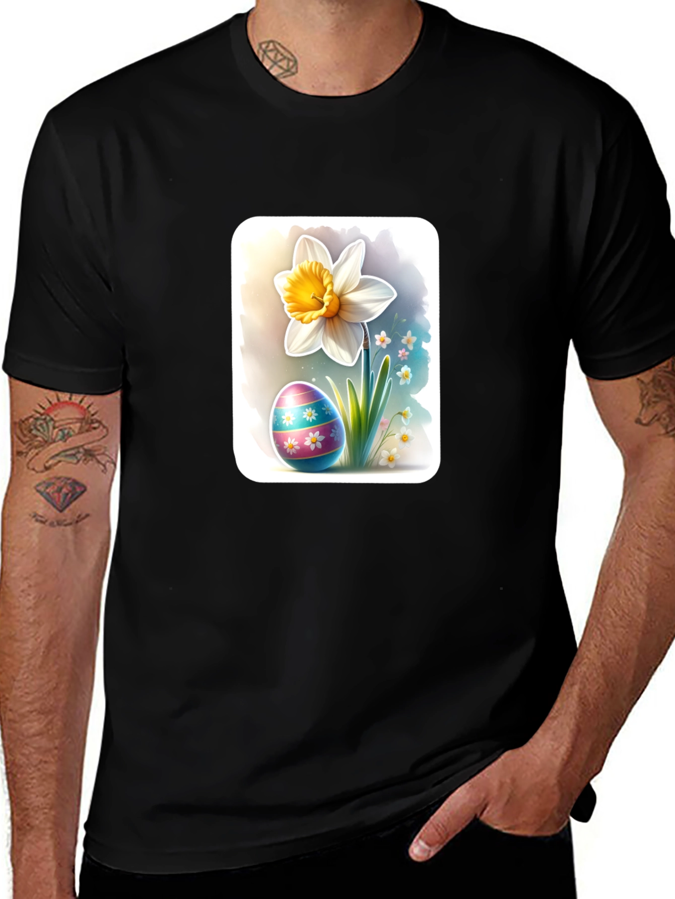 Easter Egg and Daffodil T-Shirt