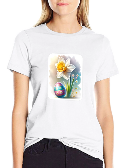 Easter Egg and Daffodil T-Shirt
