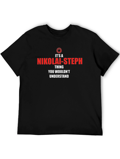 Nikolai-Steph Thing Graphic T-Shirt