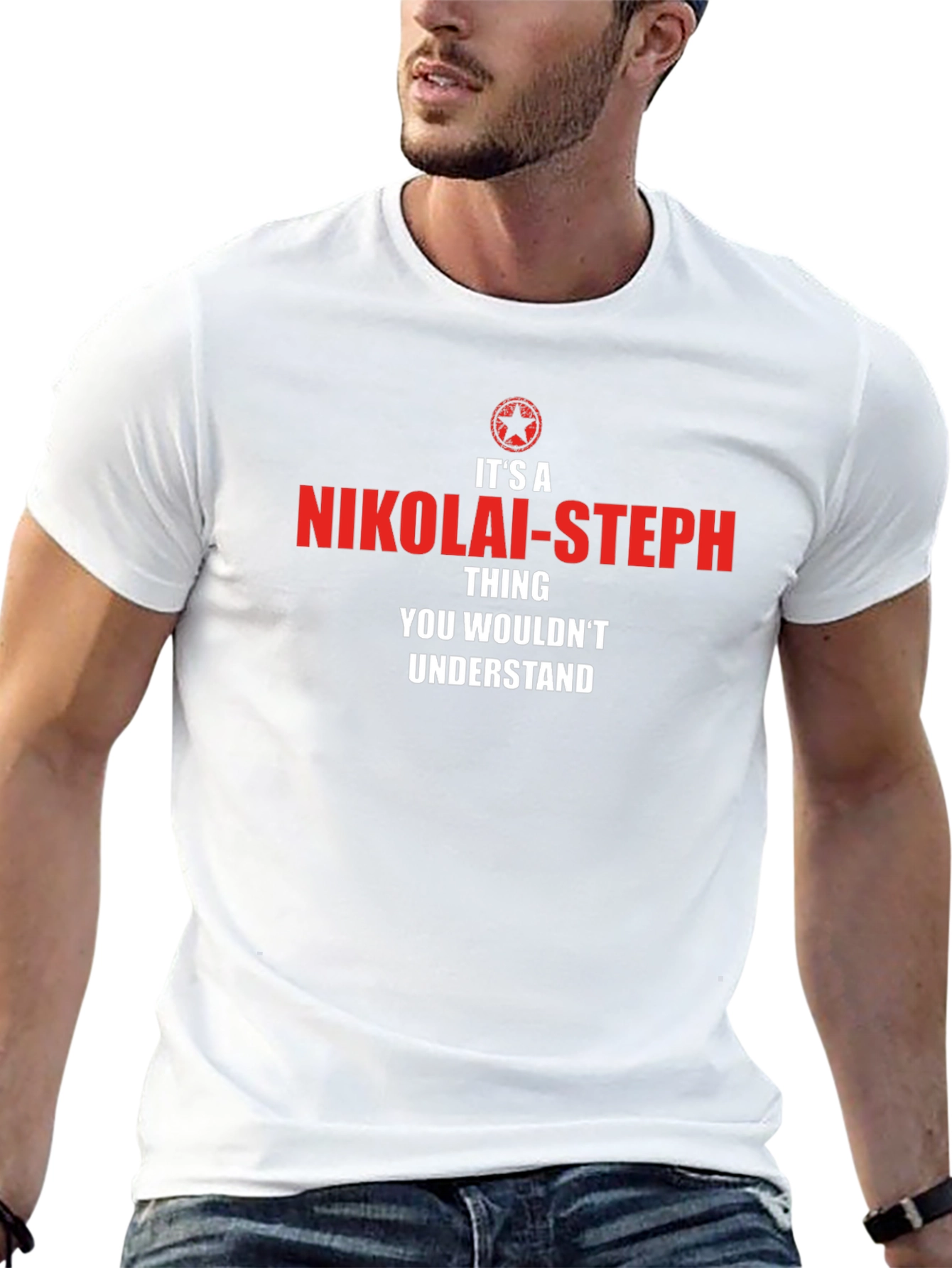 Nikolai-Steph Thing Graphic T-Shirt