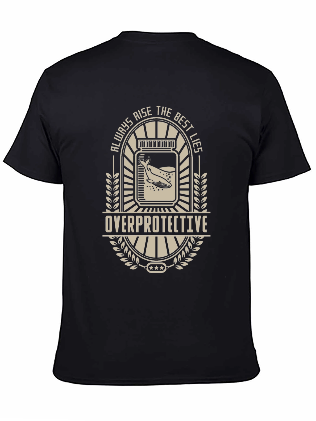Overprotective Whale Graphic Tee