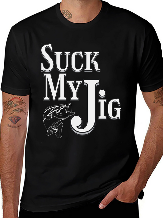 Suck My Jig Fishing T-Shirt - Angler Tee