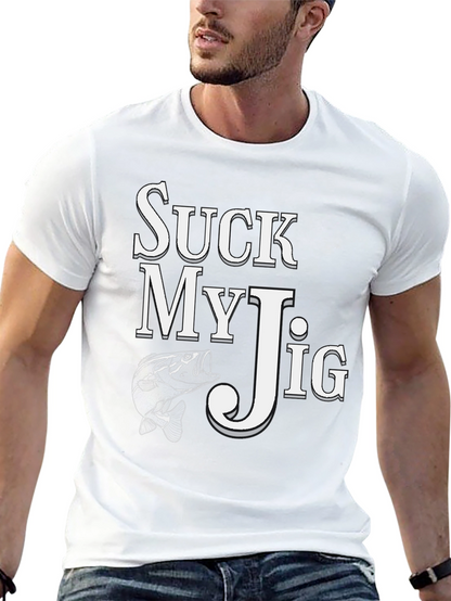 Suck My Jig Fishing T-Shirt - Angler Tee