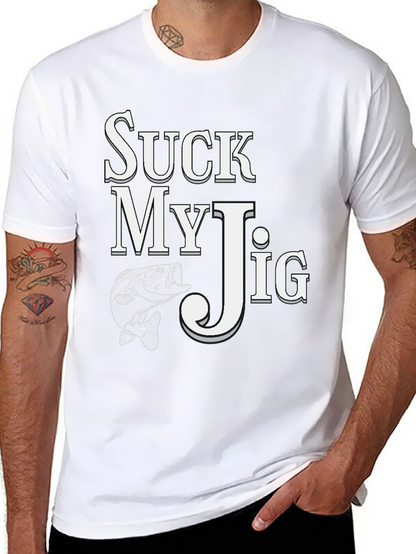 Suck My Jig Fishing T-Shirt - Angler Tee