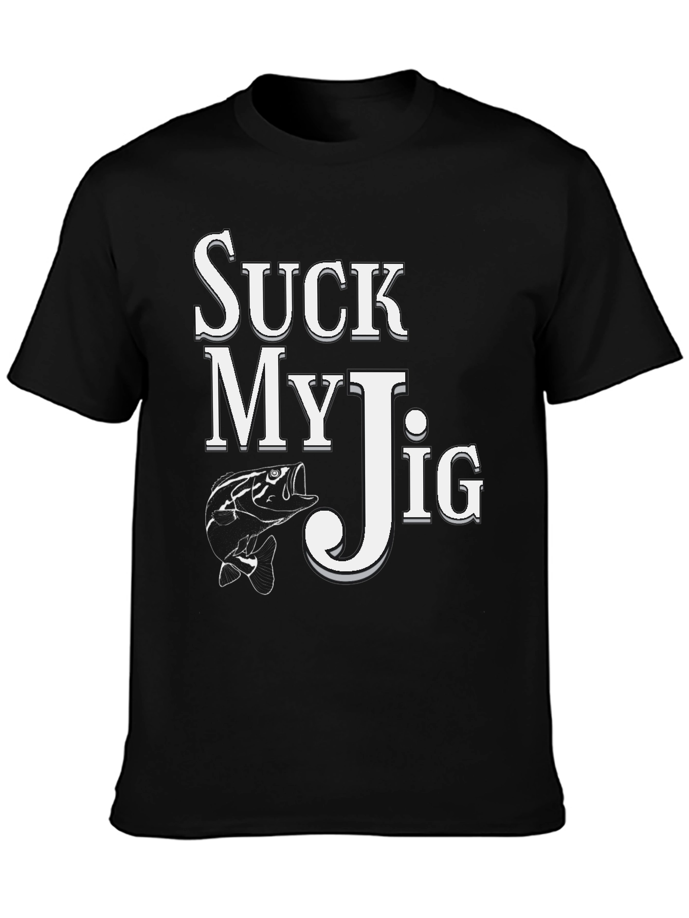 Suck My Jig Fishing T-Shirt - Angler Tee