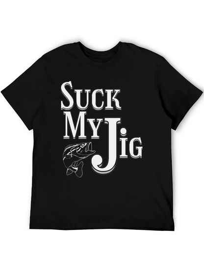 Suck My Jig Fishing T-Shirt - Angler Tee