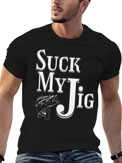 Suck My Jig Fishing T-Shirt - Angler Tee