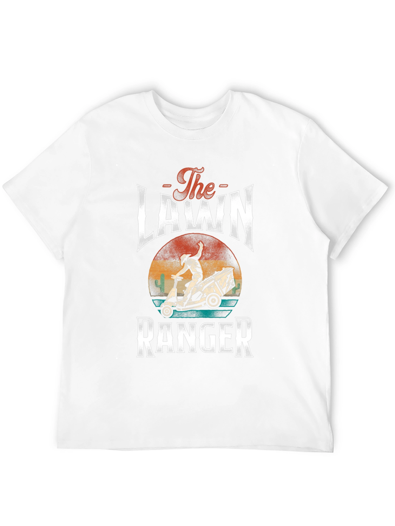 The Lawn Ranger T-Shirt - Novelty Gardening Tee